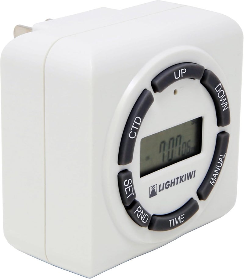 Lightkiwi H5576 Digital Timer for Low Voltage Landscape Lighting Transformer - Image 3